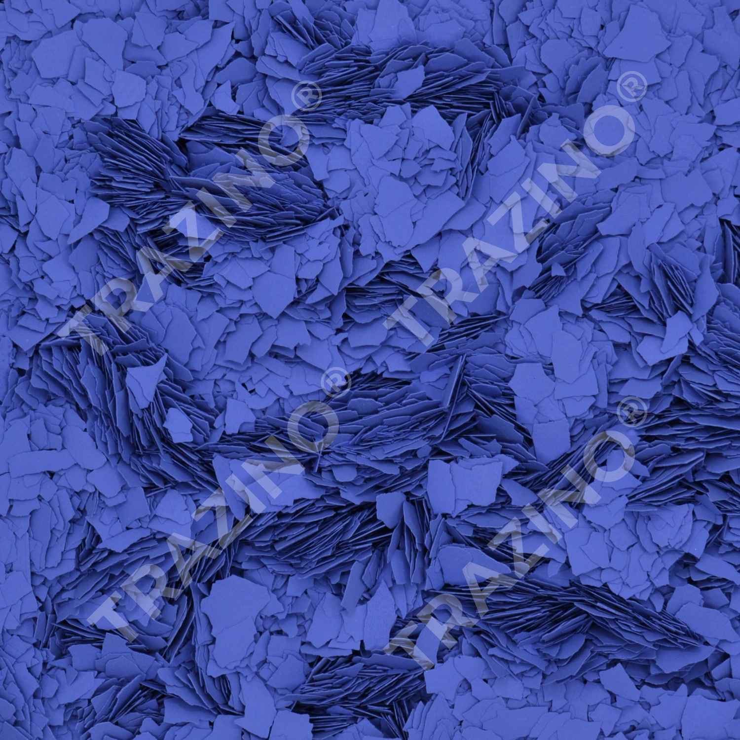 Trazino® Farbchips in Violettblau zum Einstreuen für Beschichtungen Trazino® Farbchips in Violettblau zum Einstreuen für Beschichtungen